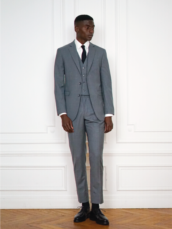 Tailor-made 3-Piece Suit Grey - 3-Piece Suit | Rives Paris ©